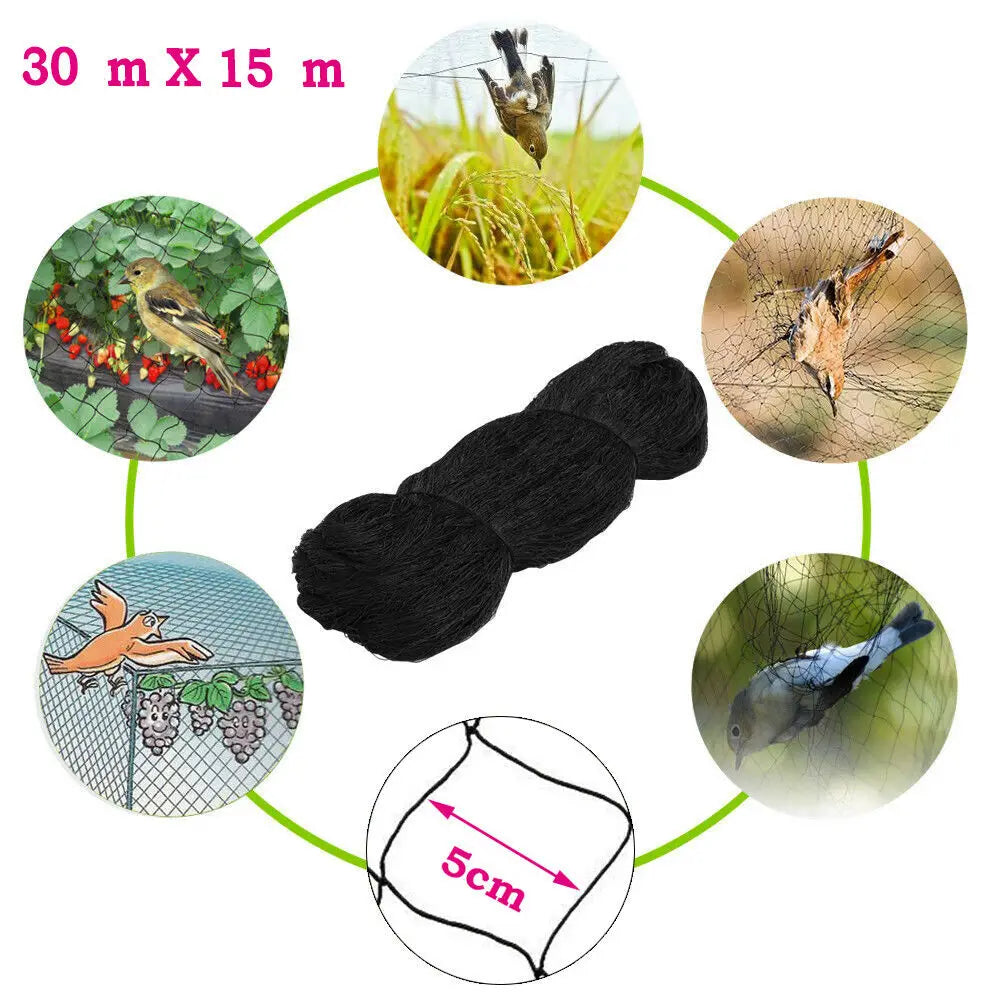 Bird Netting Heavy Duty Nylon Mesh Fruit Trees And Vegetables