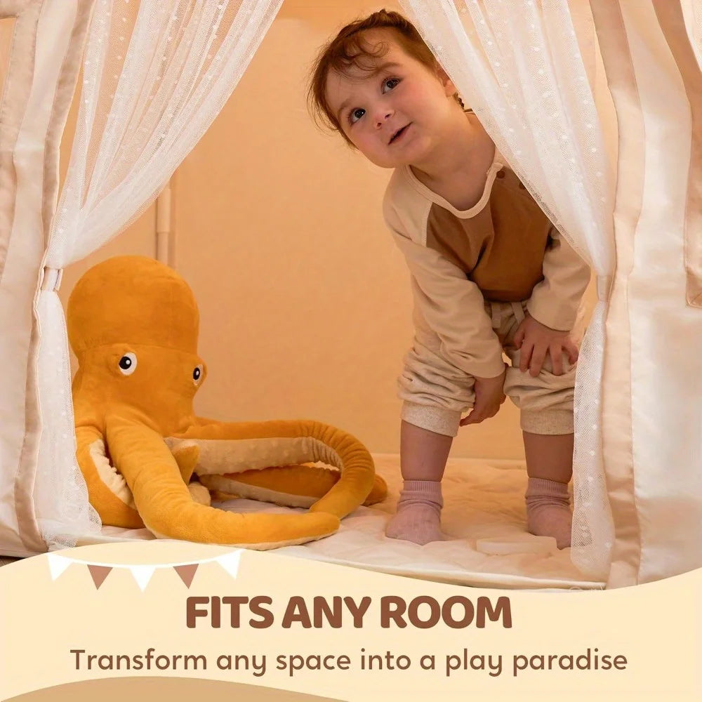 Joyfy Kids Play Tent With LED Light For Indoor Use