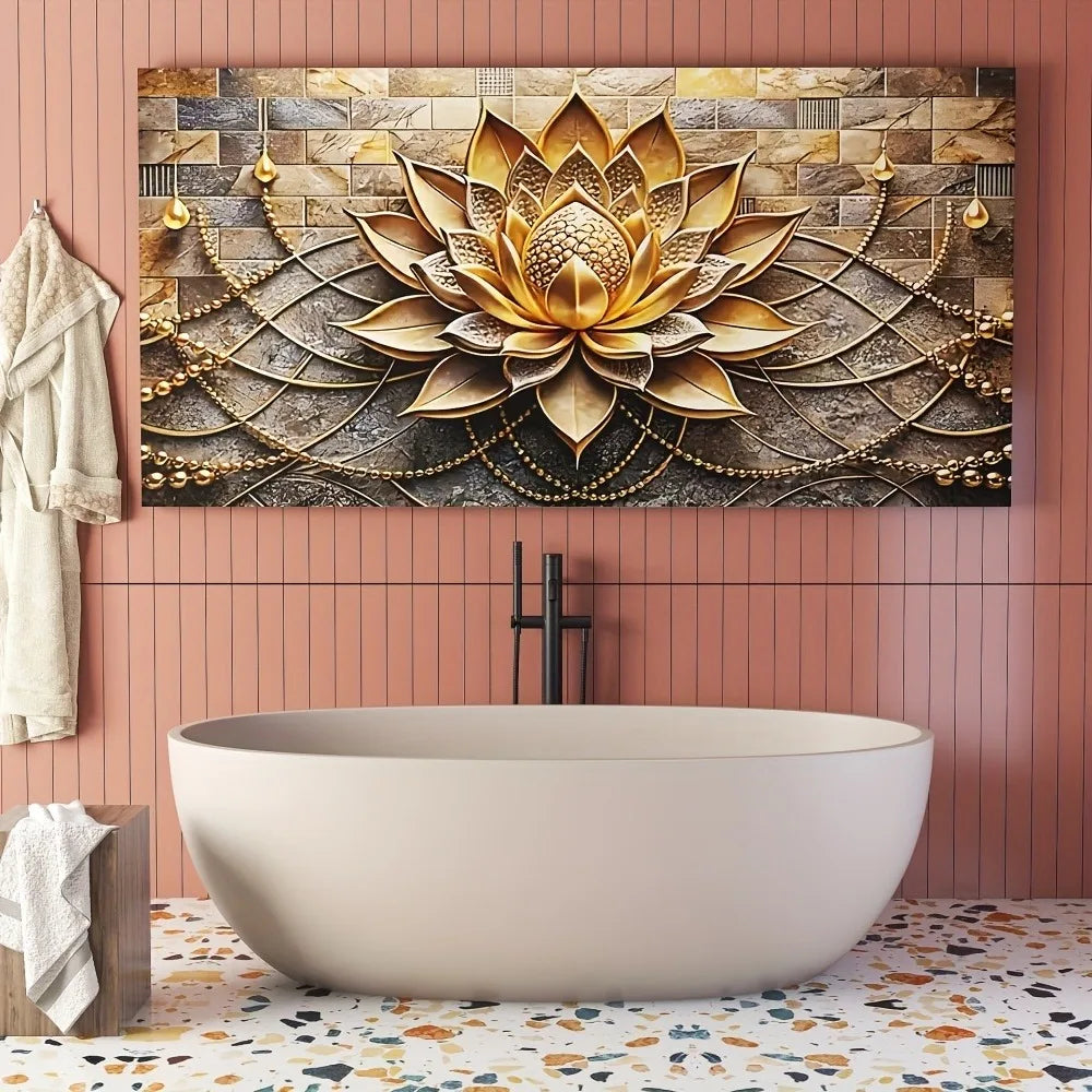 Modern Abstract Floral Canvas Art For Home Interiors