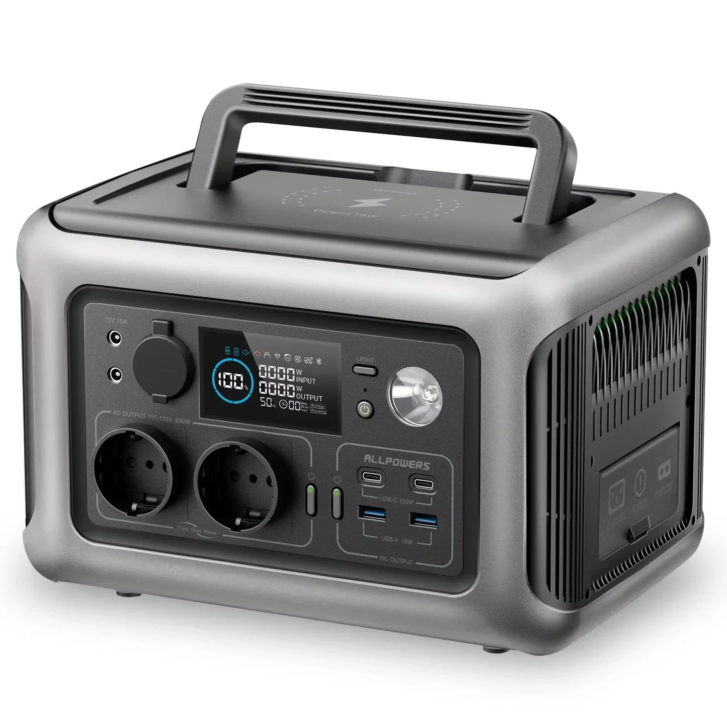 ALLPOWERS R600 Solar Generator 299Wh Power Station for Camping