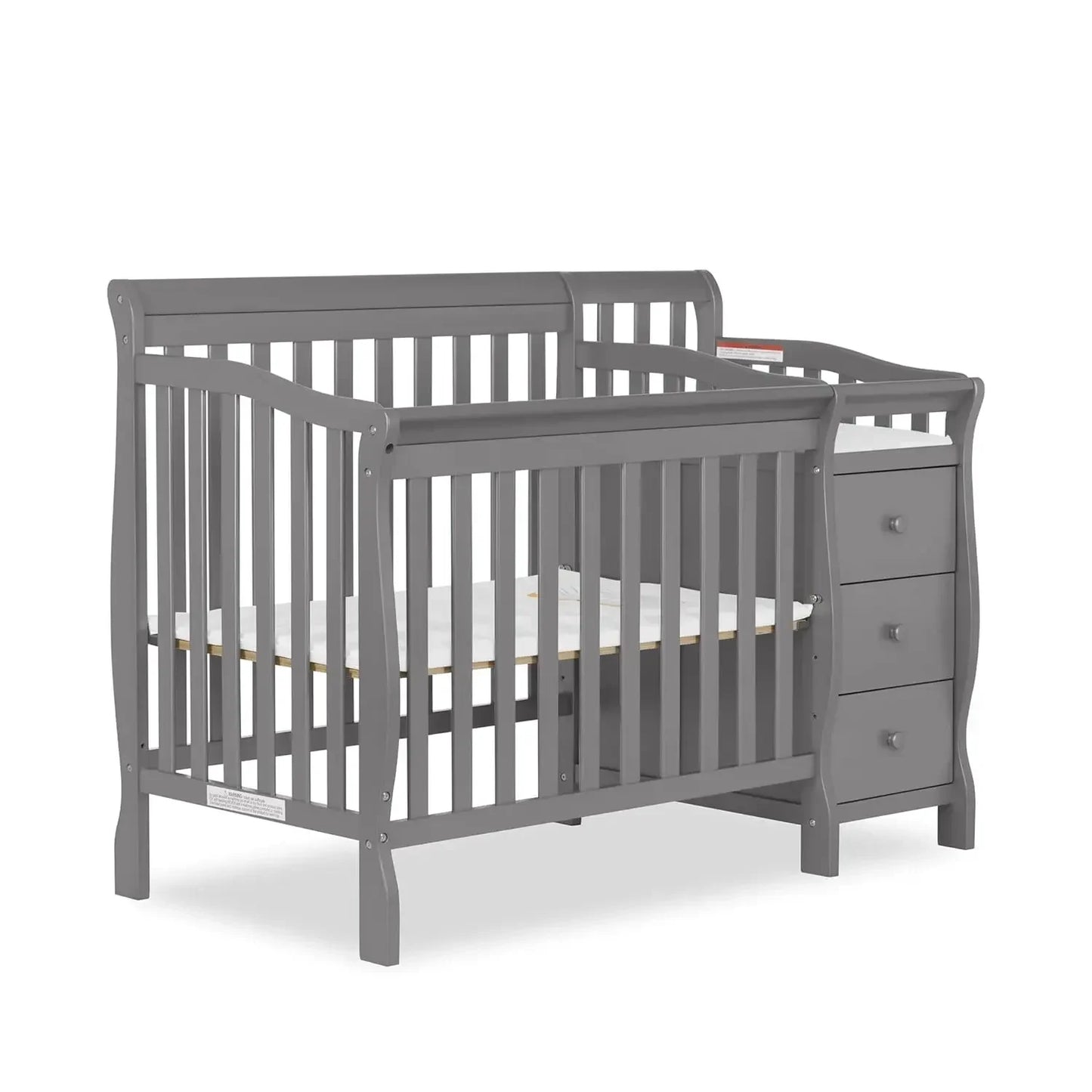 Jayden 4 In 1 Mini Convertible Baby Crib And Changer