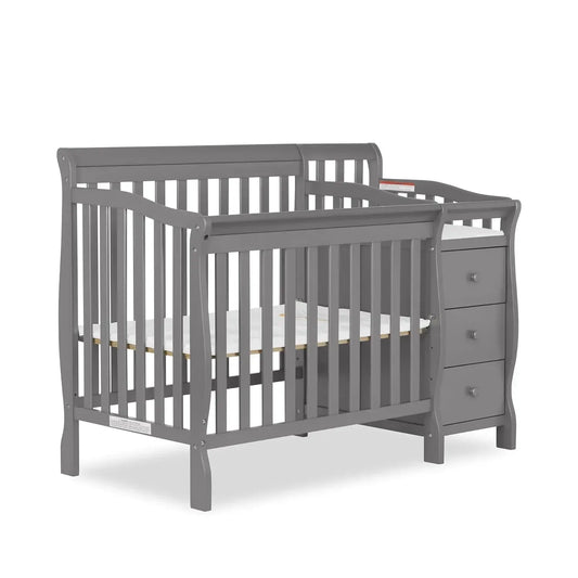 Jayden 4 In 1 Mini Convertible Baby Crib And Changer