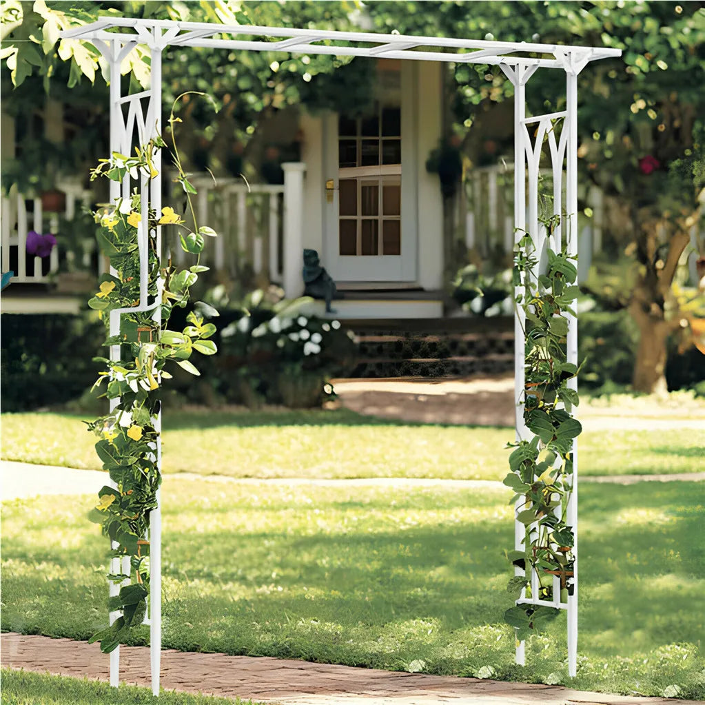 Stereoscopic Garden Arch Arbor Metal Wedding Decor Outdoor Pergola Trellis